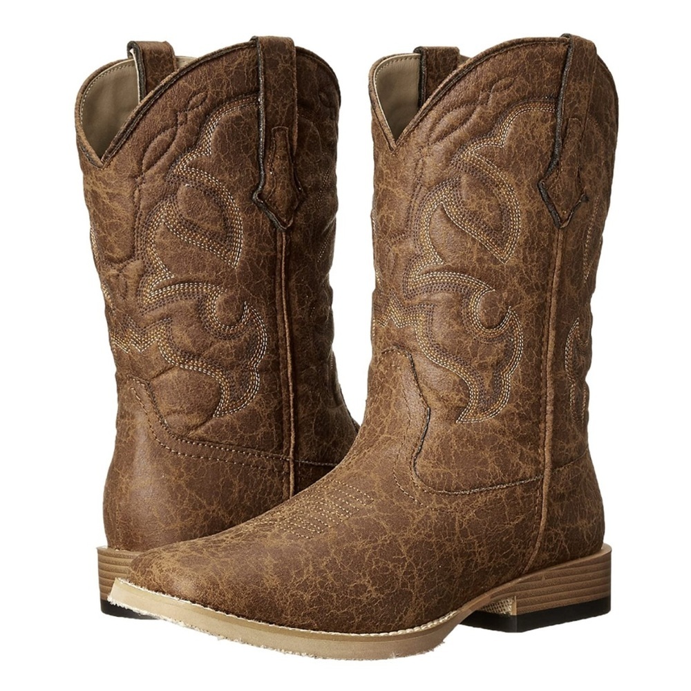 ROPER Men's Western Cowboy Square Toe Boots Size 11.5